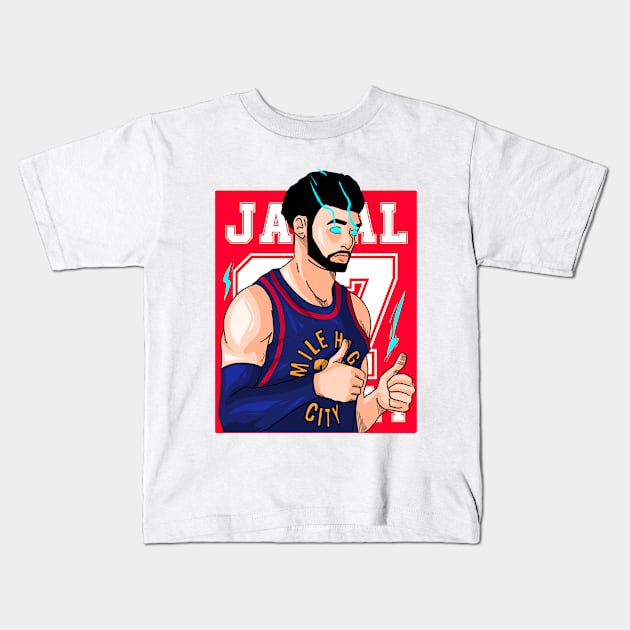 Jamal Murray Kids T-Shirt by BINSU